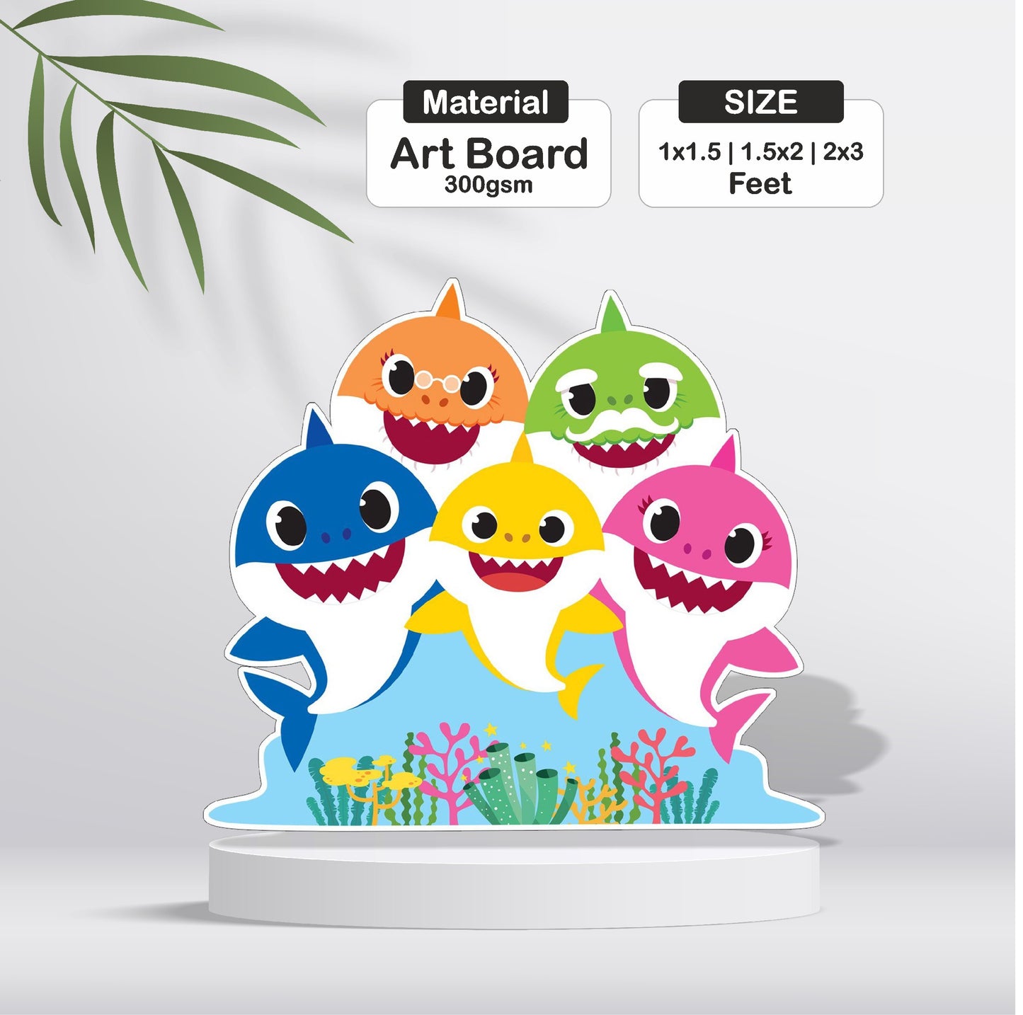 Baby Shark Theme Cutout - BP 02