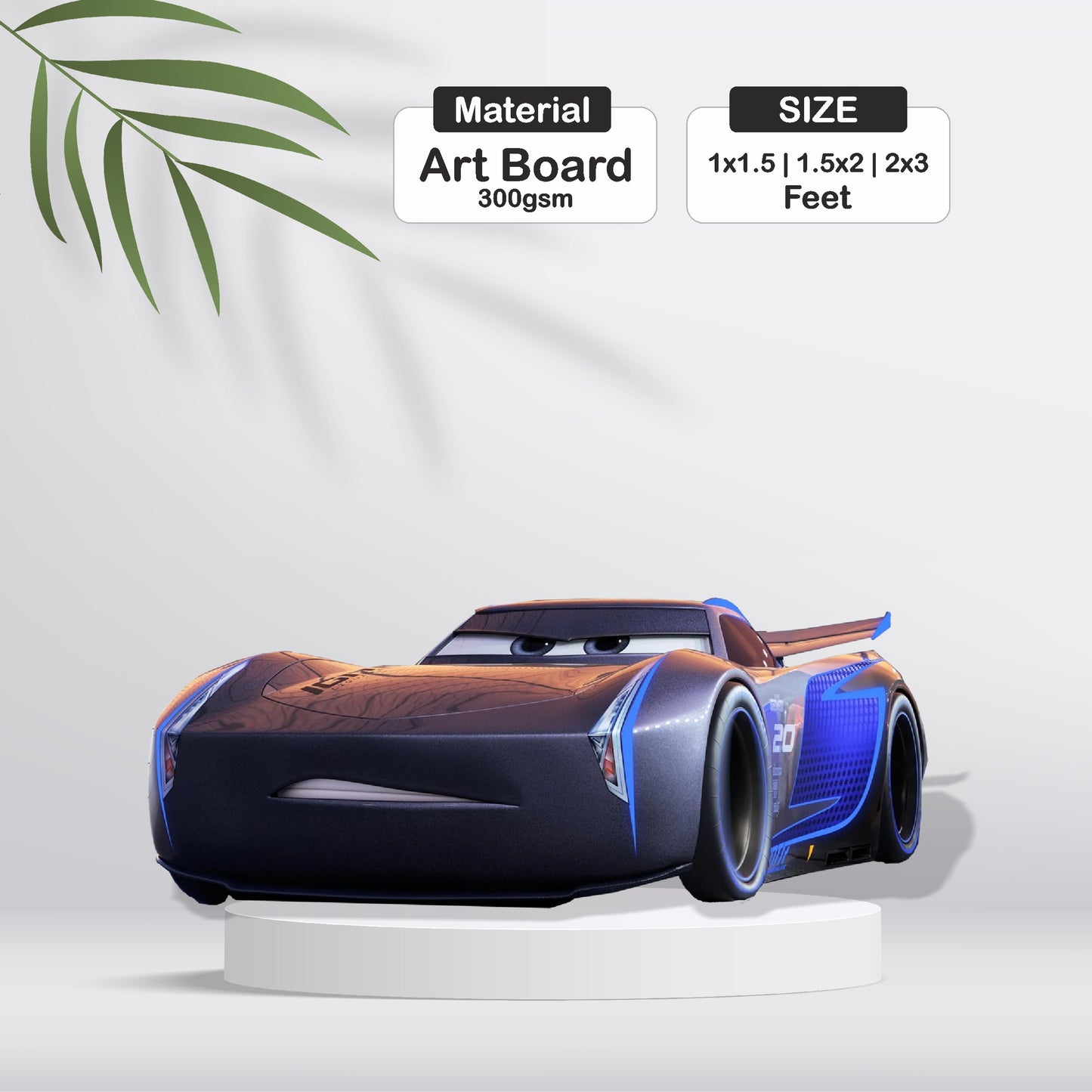 McQueen Car Theme Cutout - BP 15