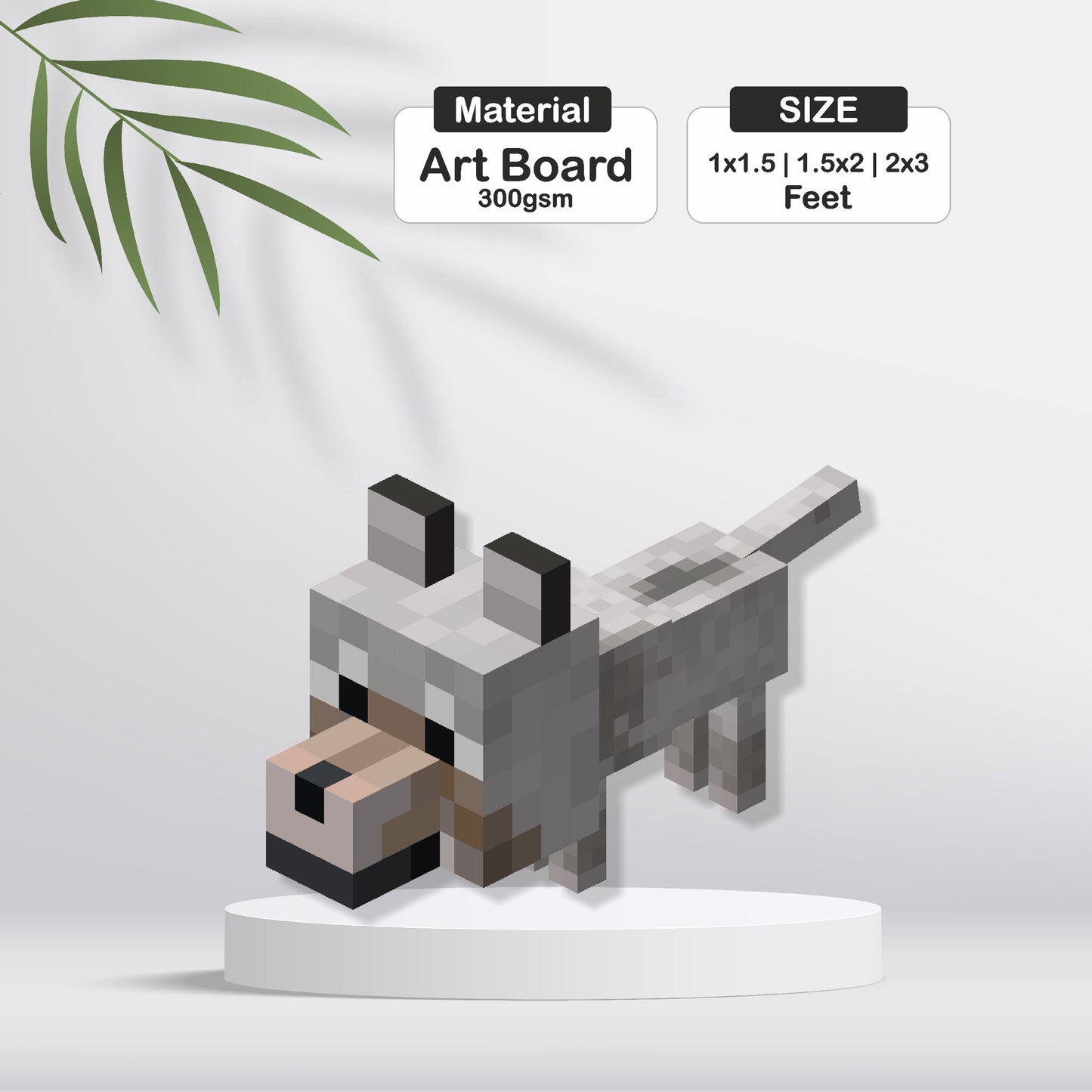 Minecraft Theme Cutout - BP 16