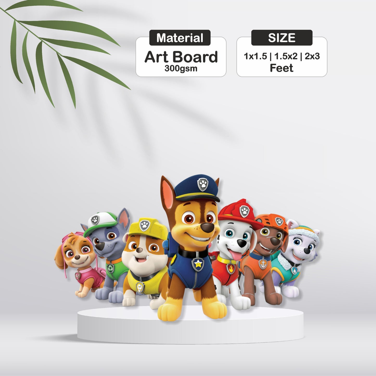 Paw Patrol Theme Cutout - BP 03