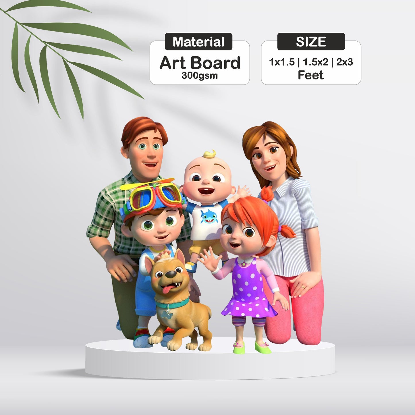 Cocomelon Theme Cutout - BP 01