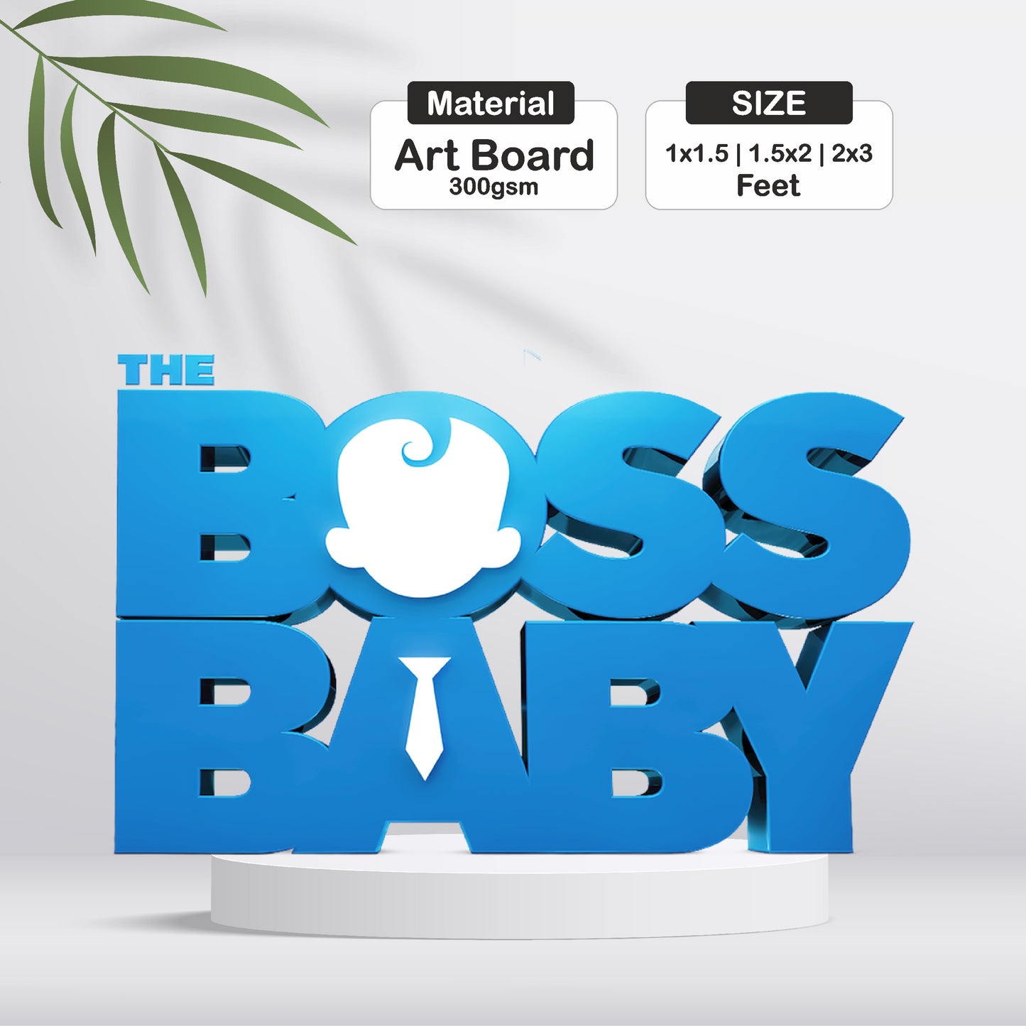 Boss Baby Theme Cutout - BP 01