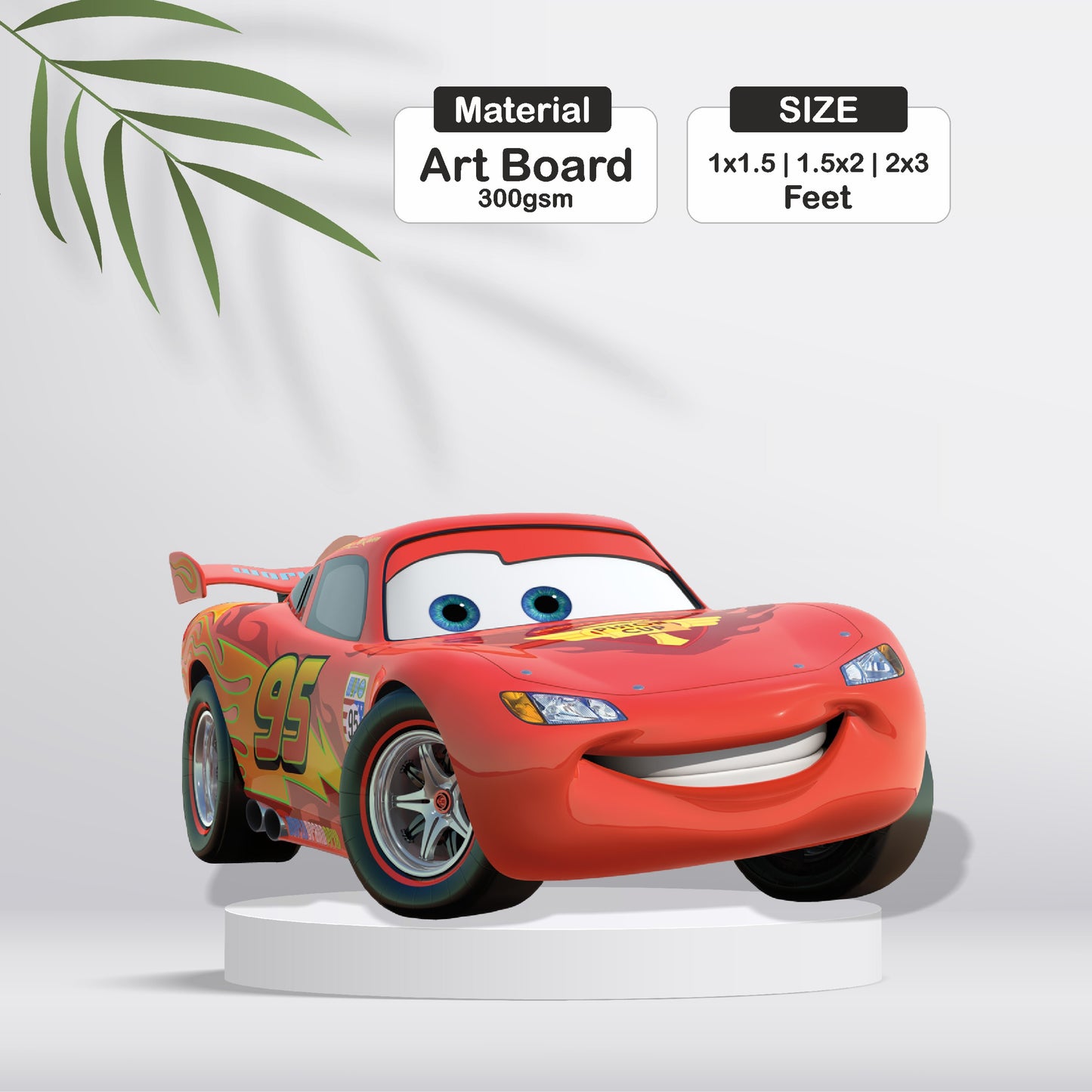 McQueen Car Theme Cutout - BP 01