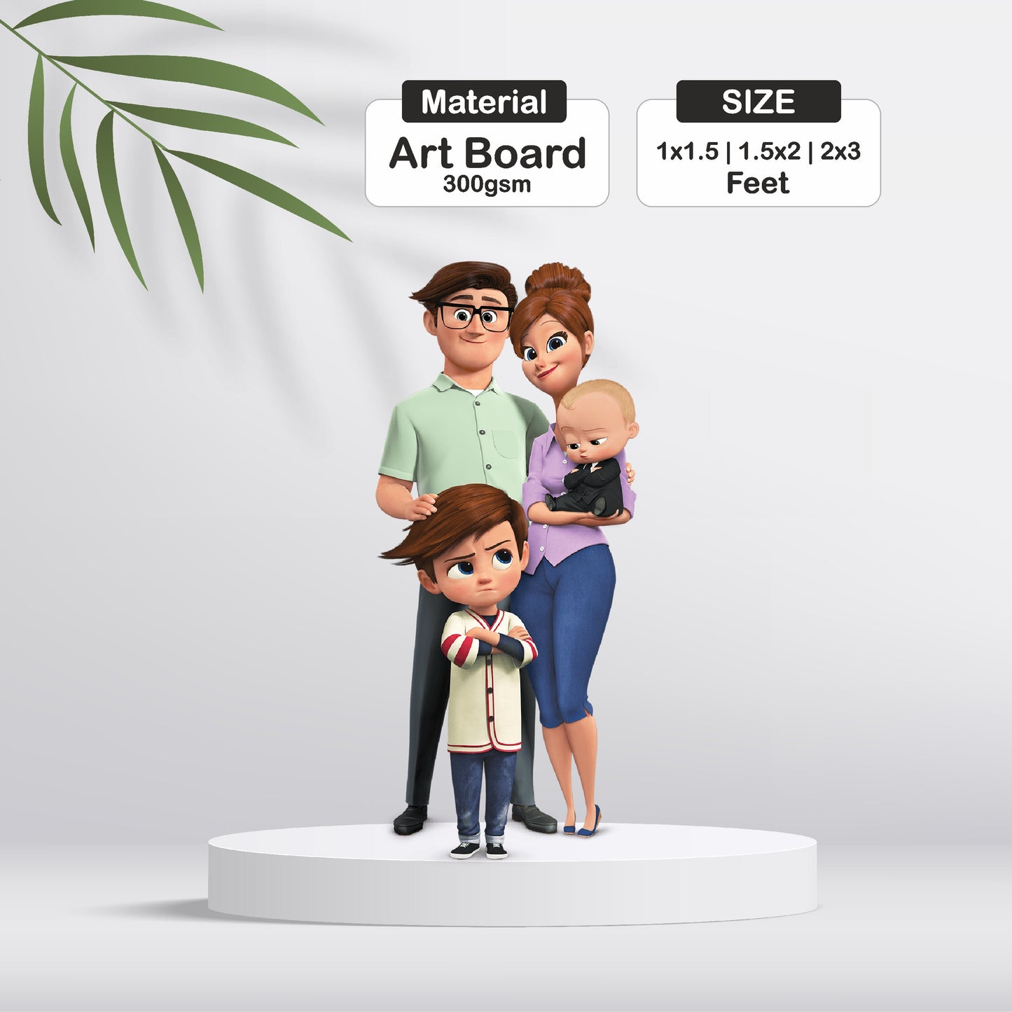 Boss Baby Theme Cutout - BP 14