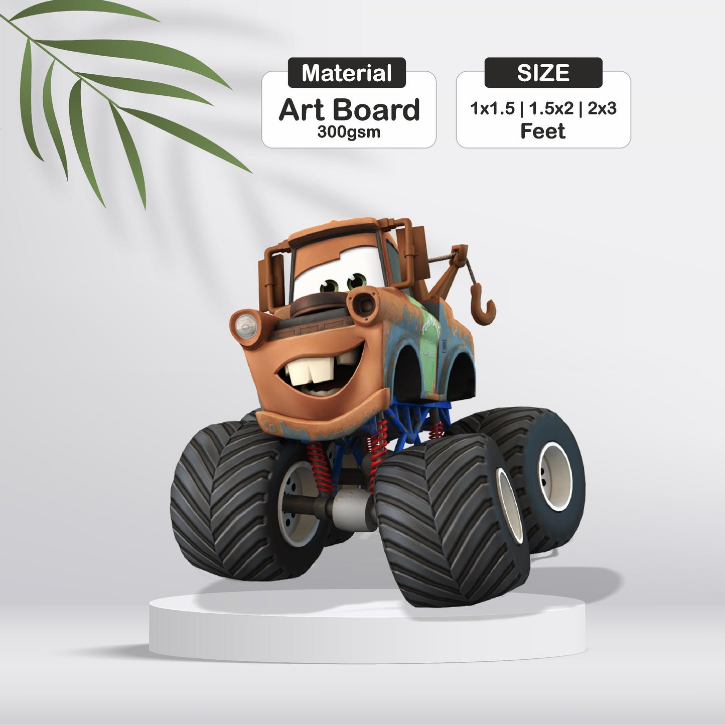 McQueen Car Theme Cutout - BP 16