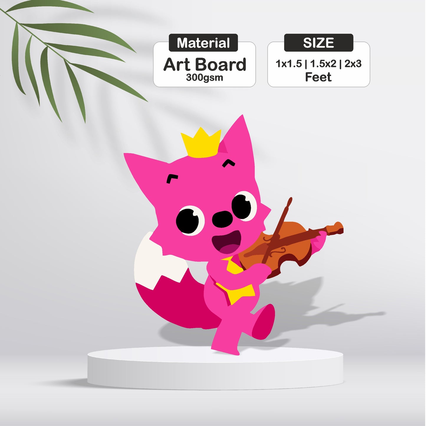 Baby Shark Theme Cutout - BP 14