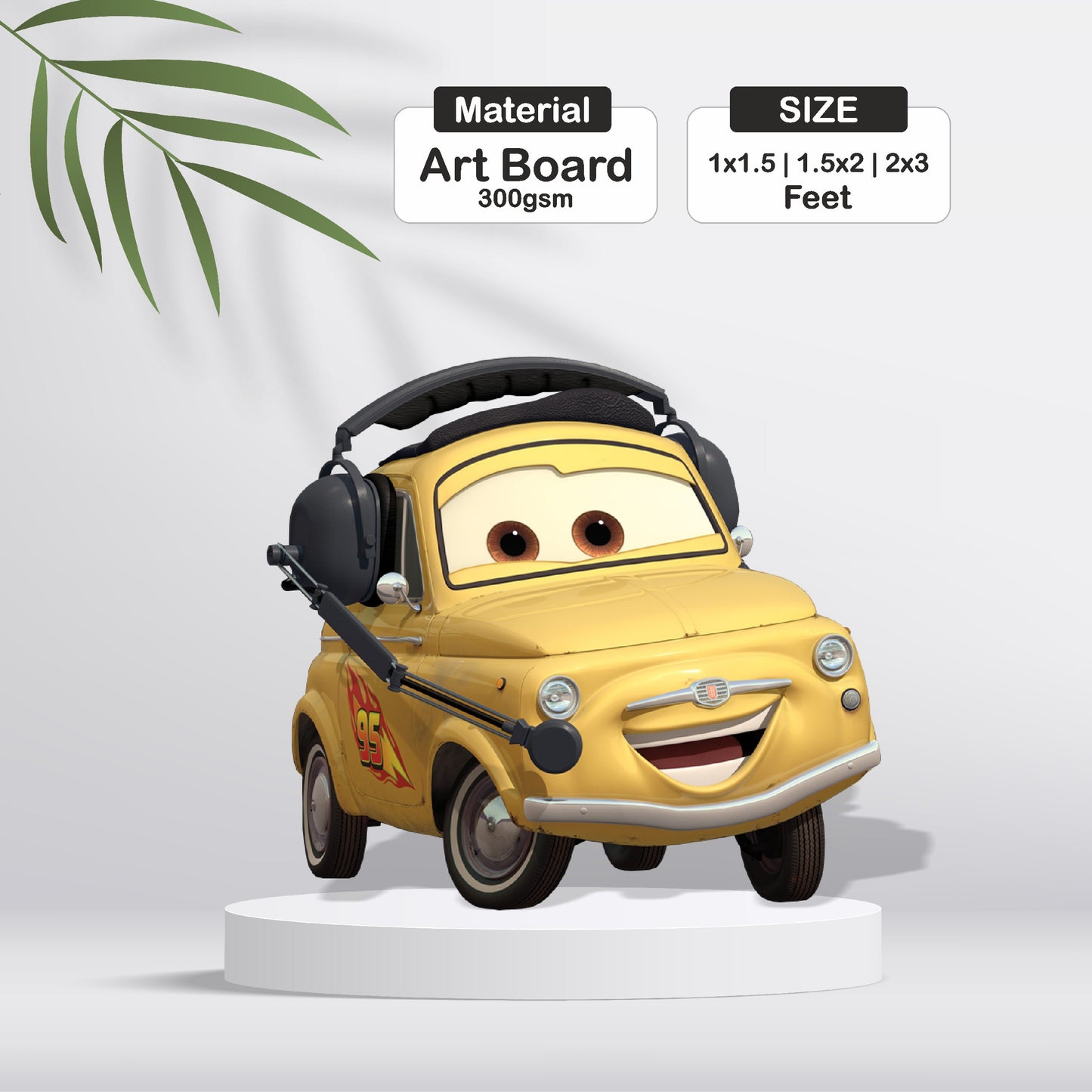 McQueen Car Theme Cutout - BP 17