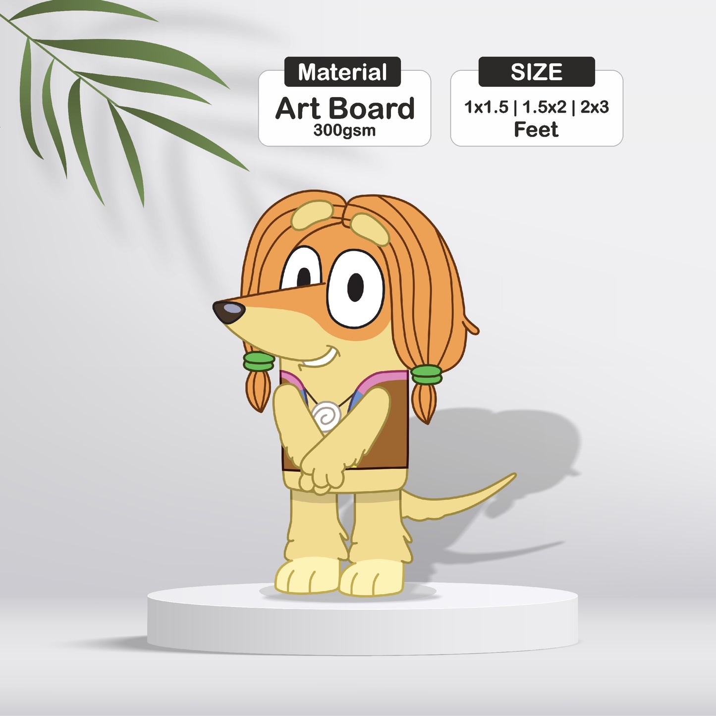 Bluey Theme Cutout - BP 15