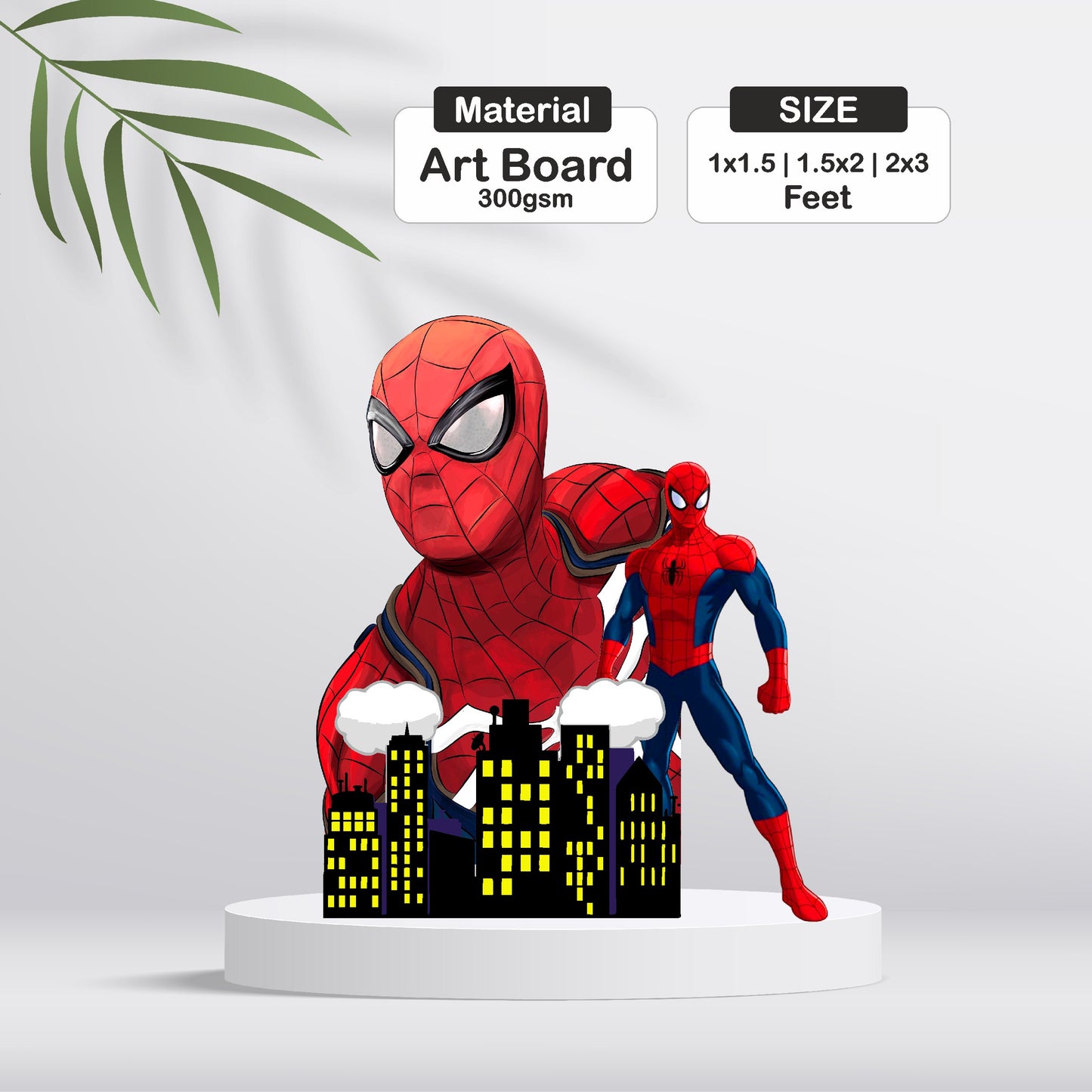 Spiderman Theme Cutout - BP 01