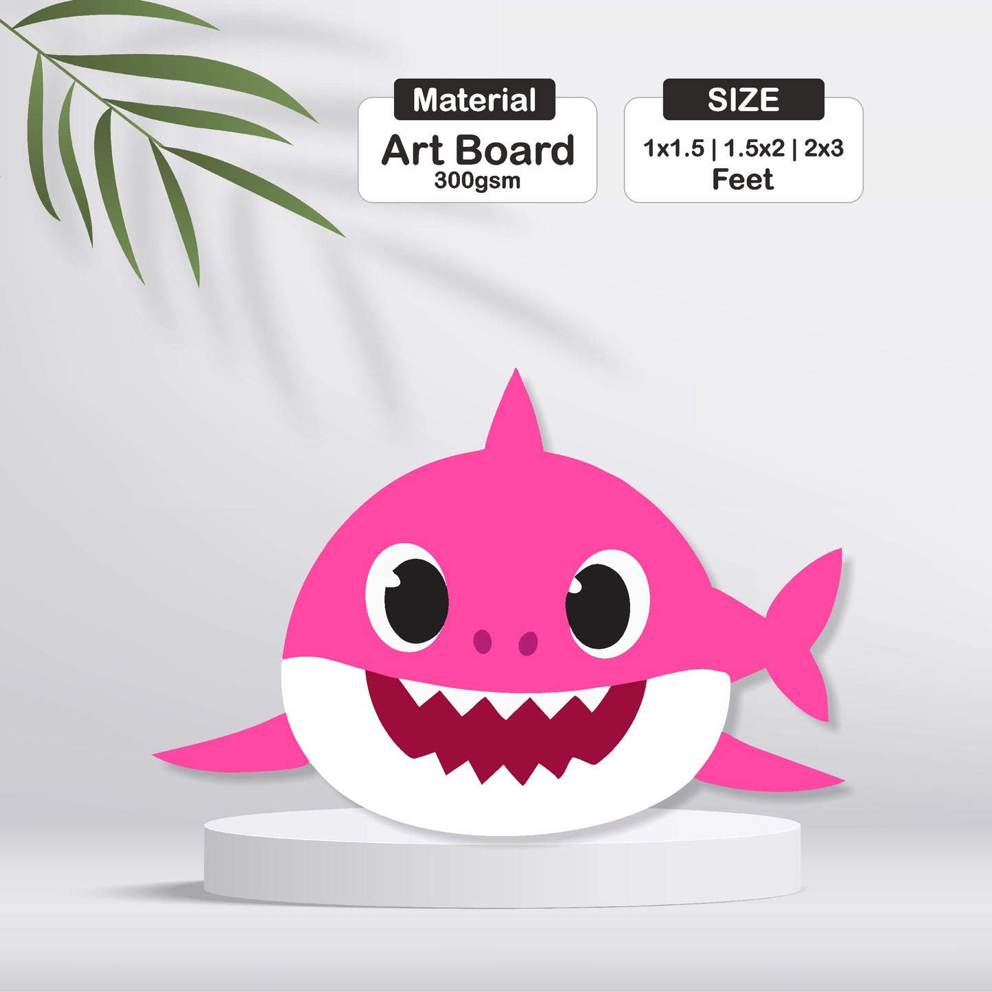 Baby Shark Theme Cutout - BP 16