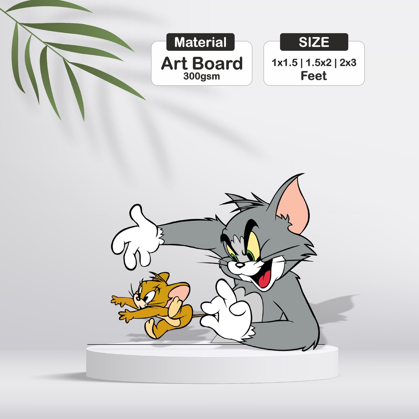 Tom & Jerry Theme Cutout - BP 07