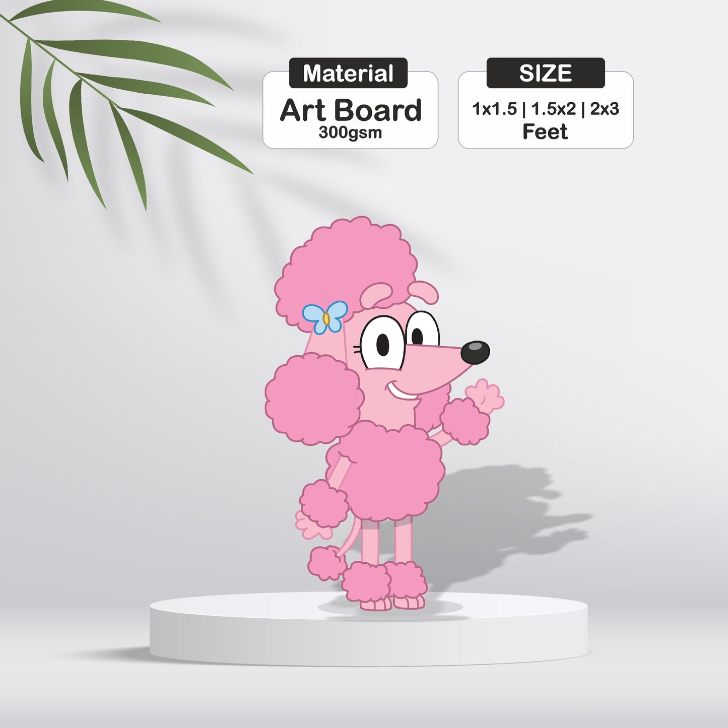 Bluey Theme Cutout - BP 18