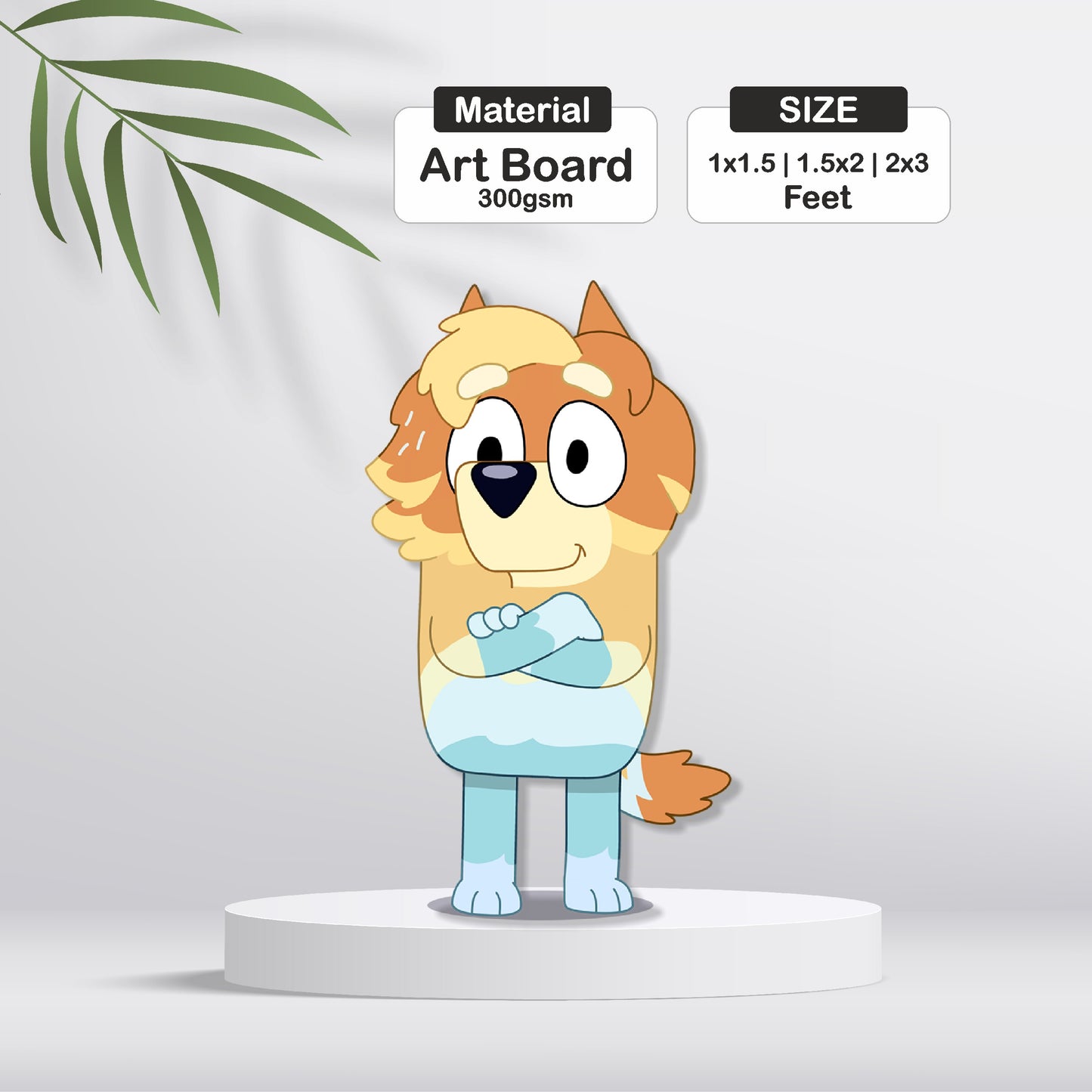 Bluey Theme Cutout - BP 20