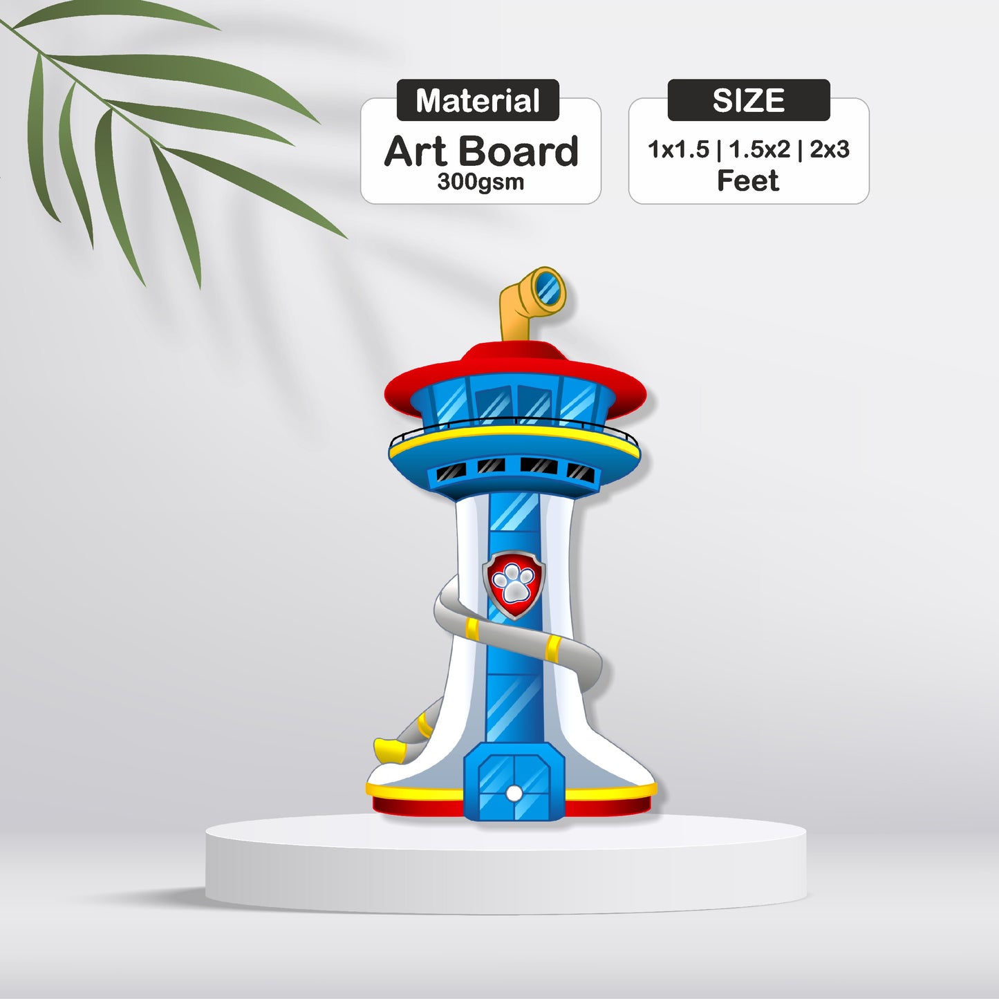 Paw Patrol Theme Cutout - BP 05