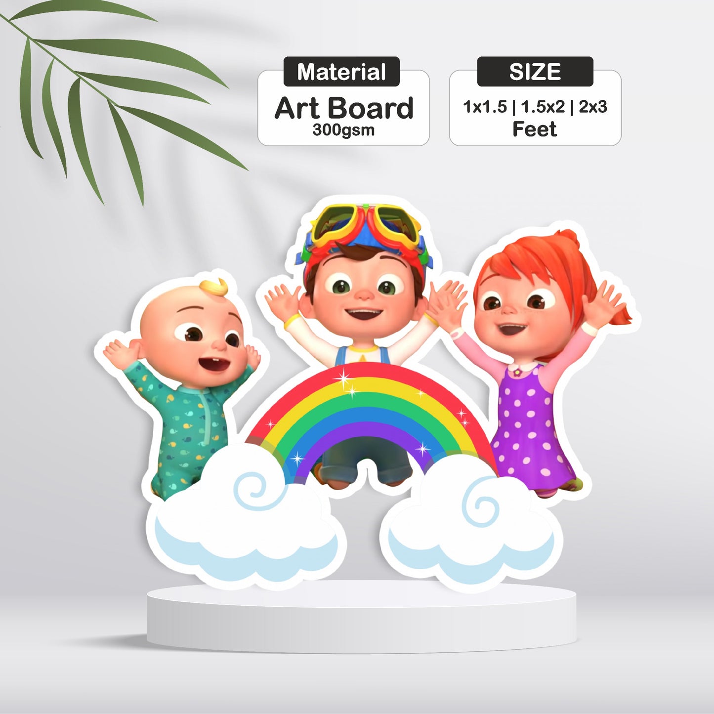 Cocomelon Theme Cutout - BP 02