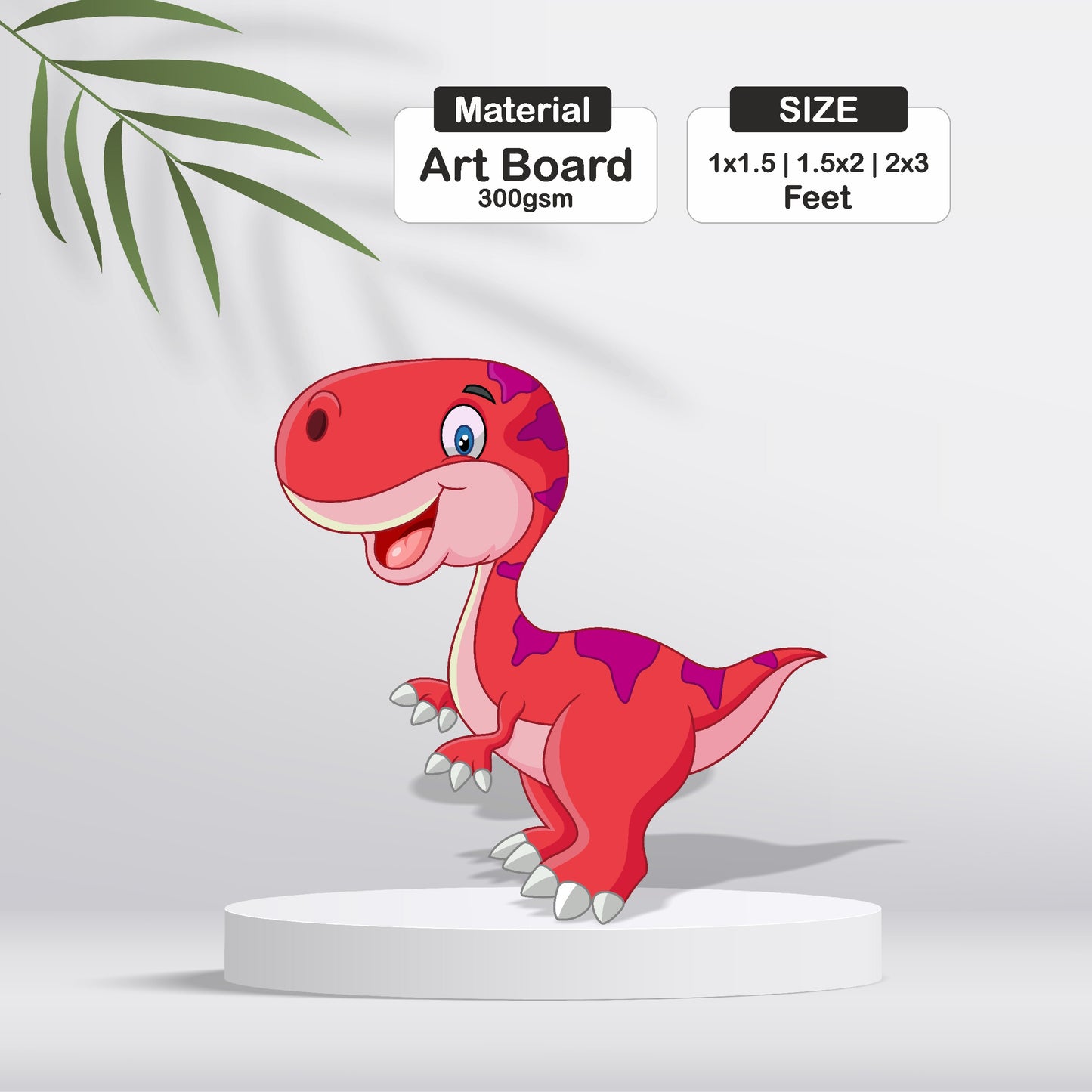 Dino Theme Cutout - BP 01