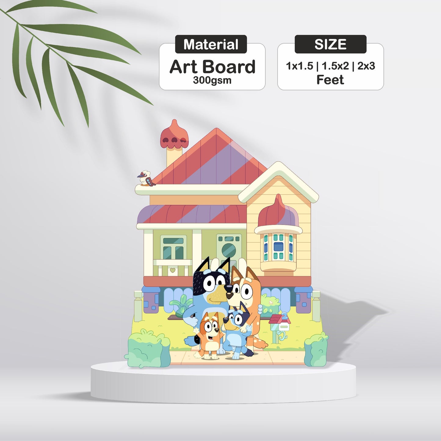 Bluey Theme Cutout - BP 02