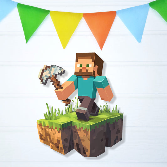 Minecraft Theme Cutout - BP 04