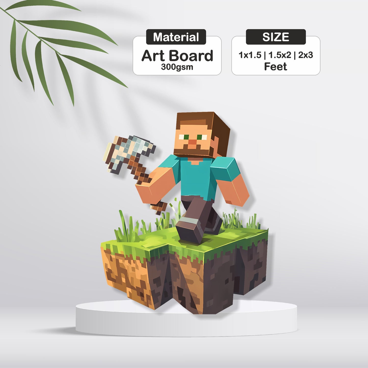 Minecraft Theme Cutout - BP 04