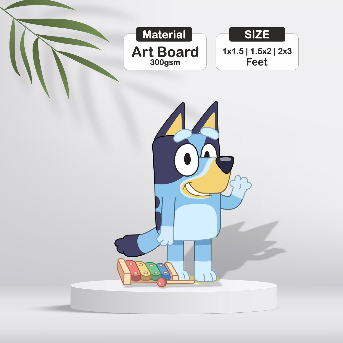 Bluey Theme Cutout - BP 03