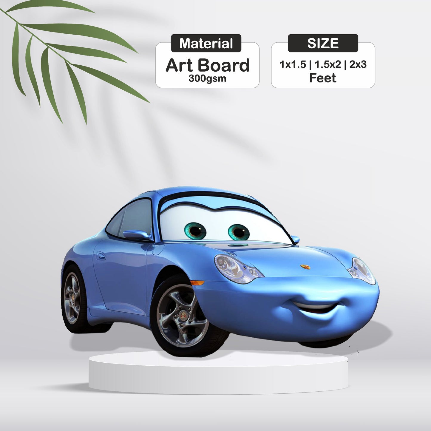 McQueen Car Theme Cutout - BP 04