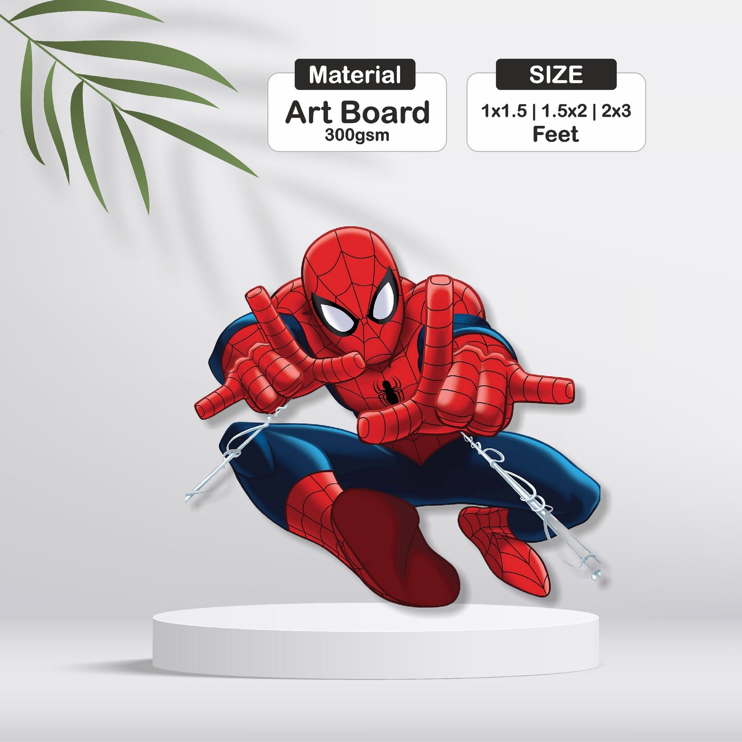 Spiderman Theme Cutout - BP 02