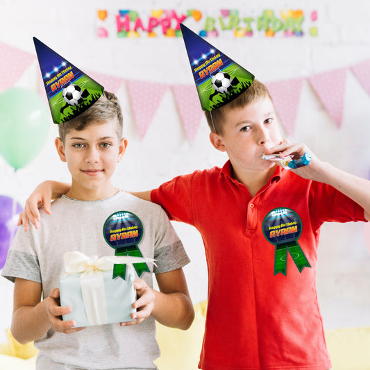 Football Theme Badge