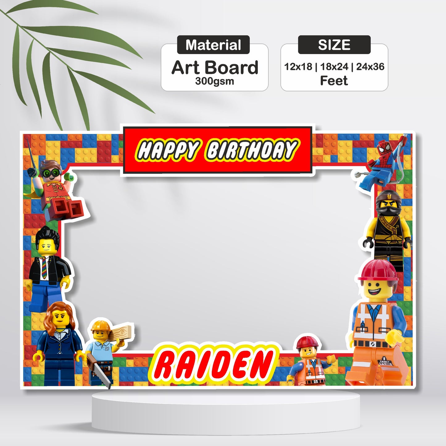 Lego Theme Photobooth