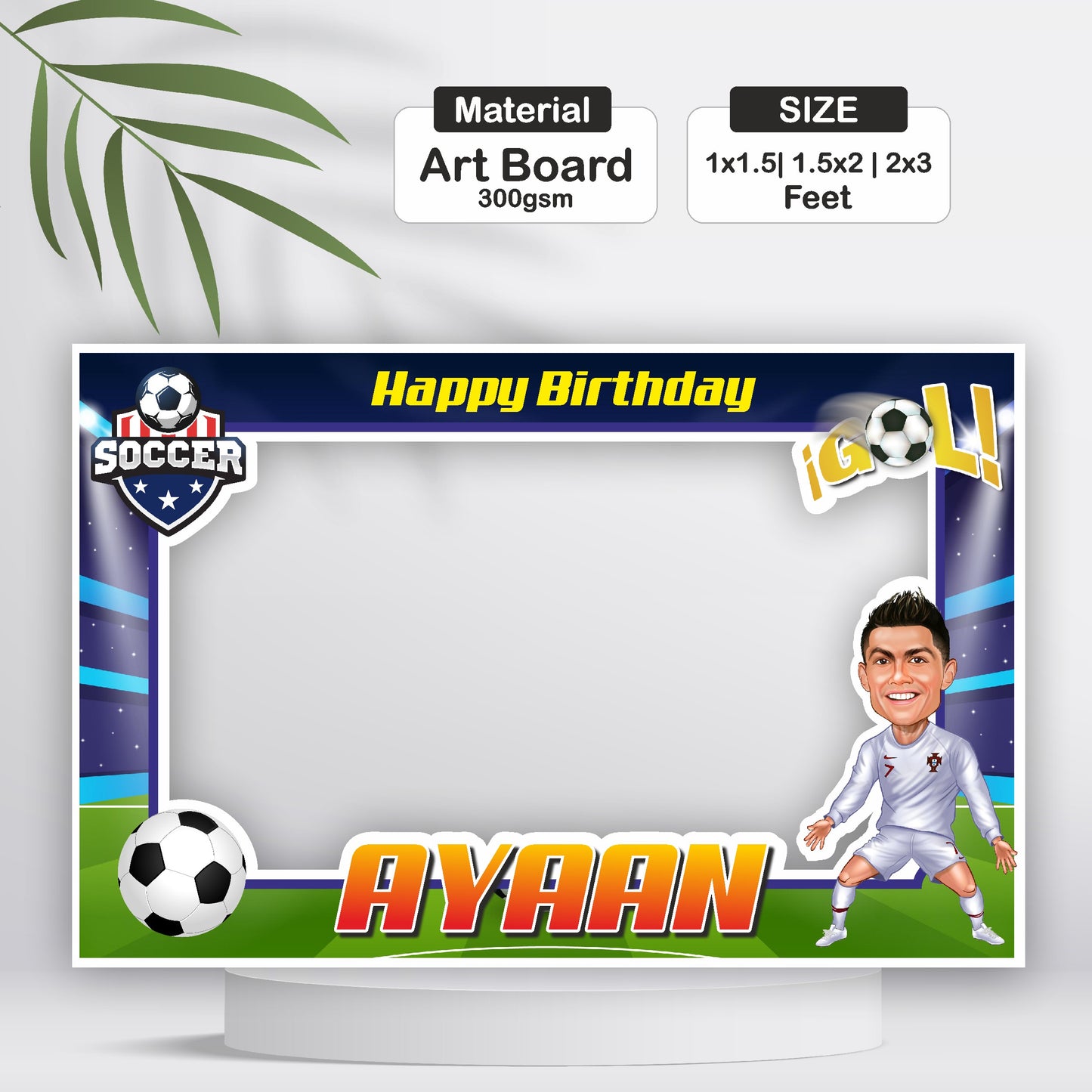 Football Theme Photobooth