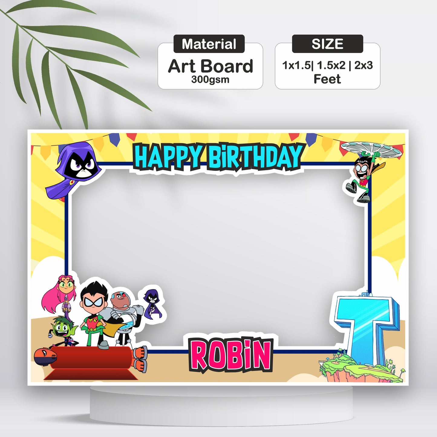 Teen Titans Theme Photobooth
