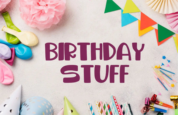 Birthday Stuffs BluParty