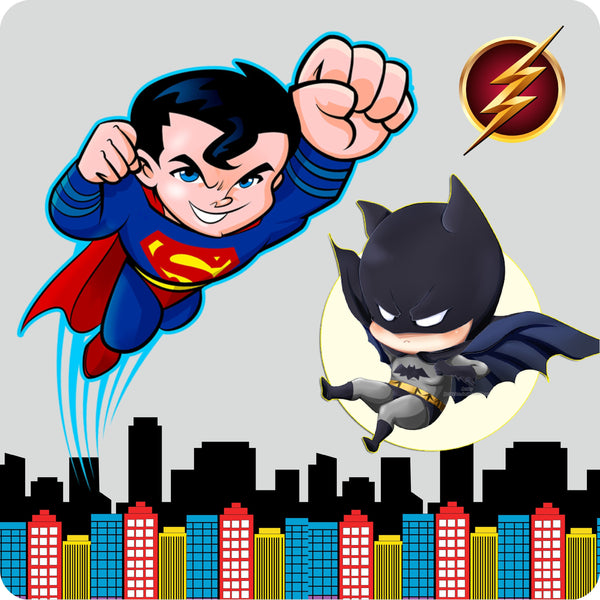 Super Heros Boy BluParty