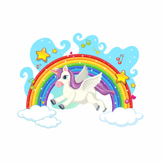 Unicorn  Theme Cutout - BP 001