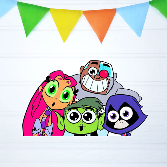 Teen Titans Theme Cutout - BP 02