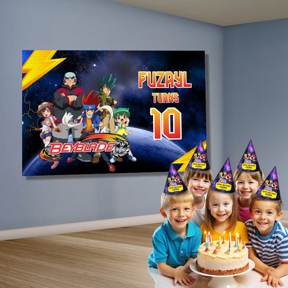 Beyblade Theme Movie Backdrop My Store