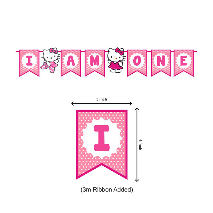 Hello Kitty Theme Age Bunting