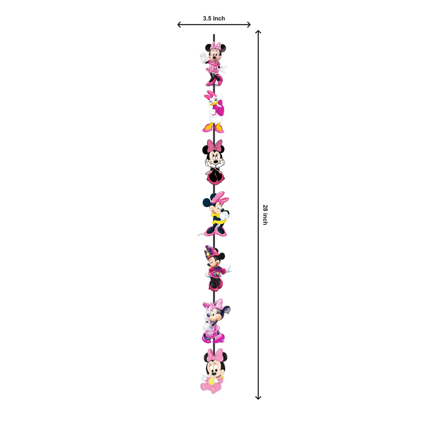 Minnie Mouse Theme Character Danglers