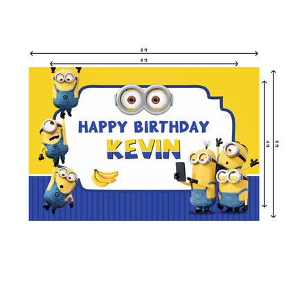 Minions Theme Backdrop