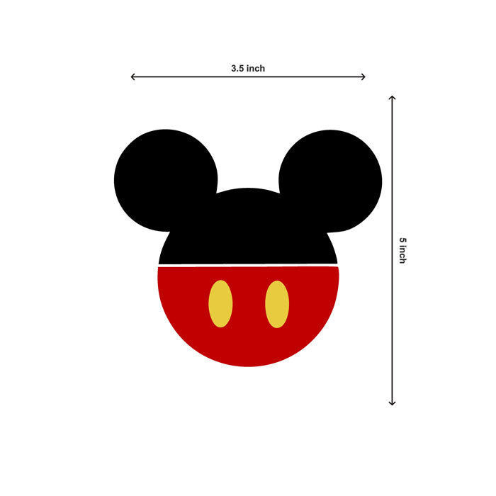 Mickey Mouse Theme Classic Swirls