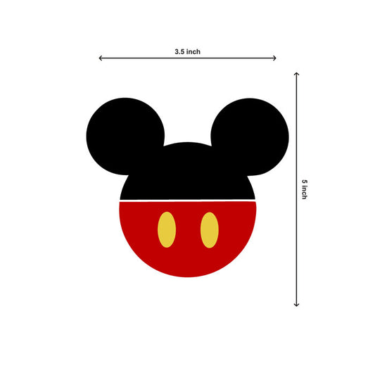 Mickey Mouse Theme Classic Swirls