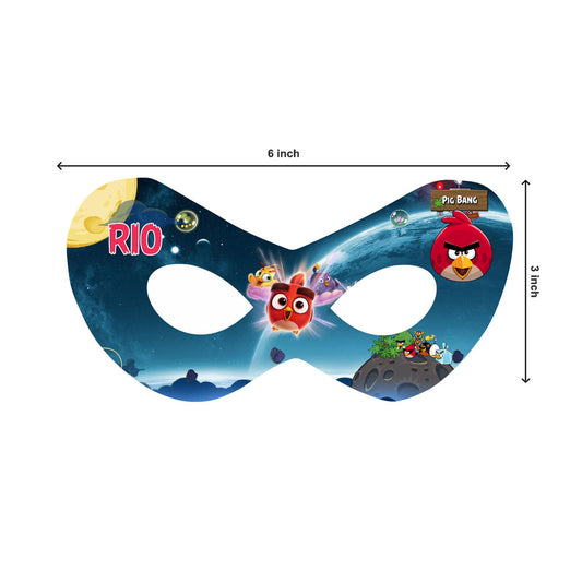 Angry Birds Theme Personalized Eye Mask