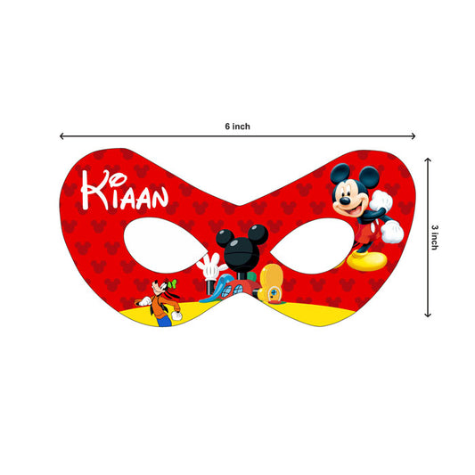 Mickey Mouse Theme Customized Eye Mask