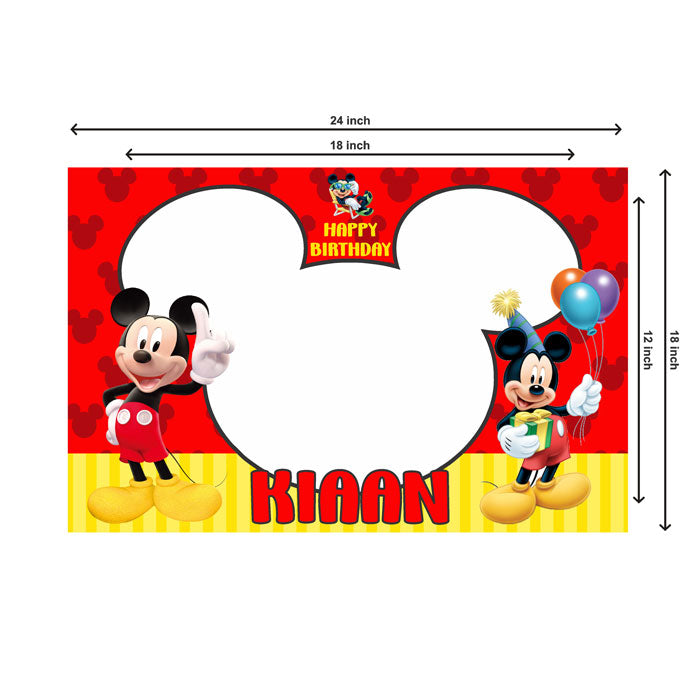 Mickey Mouse Theme Photobooth