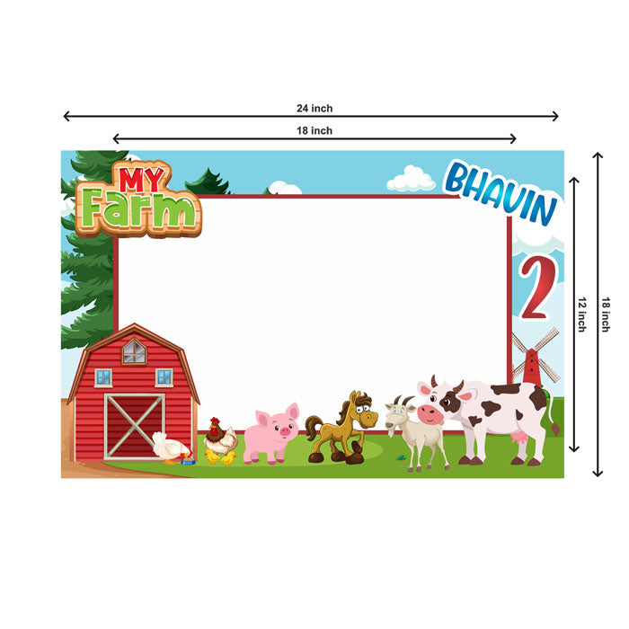 Farm Theme Photobooth