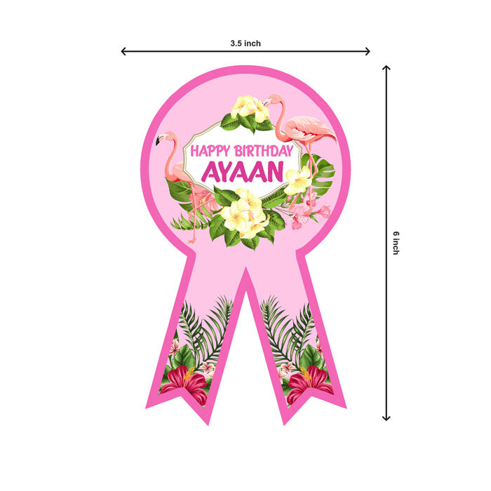 Flamingo Theme Badge