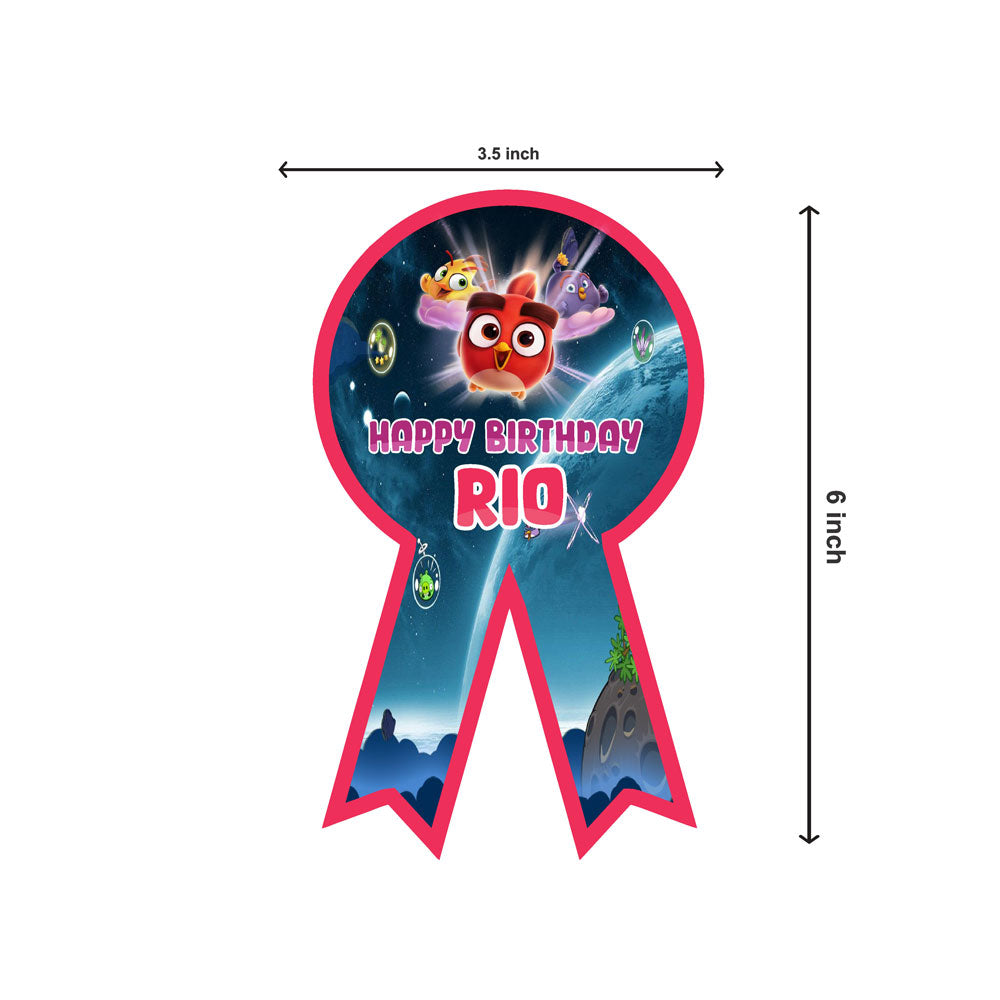 Angry Birds Theme Badge