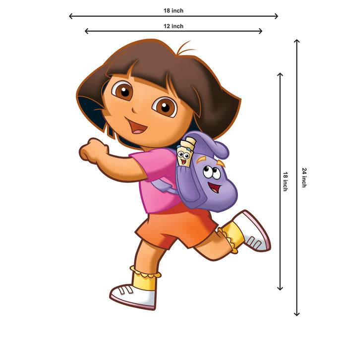 Dora the Explorer Theme Cutout - BP 01