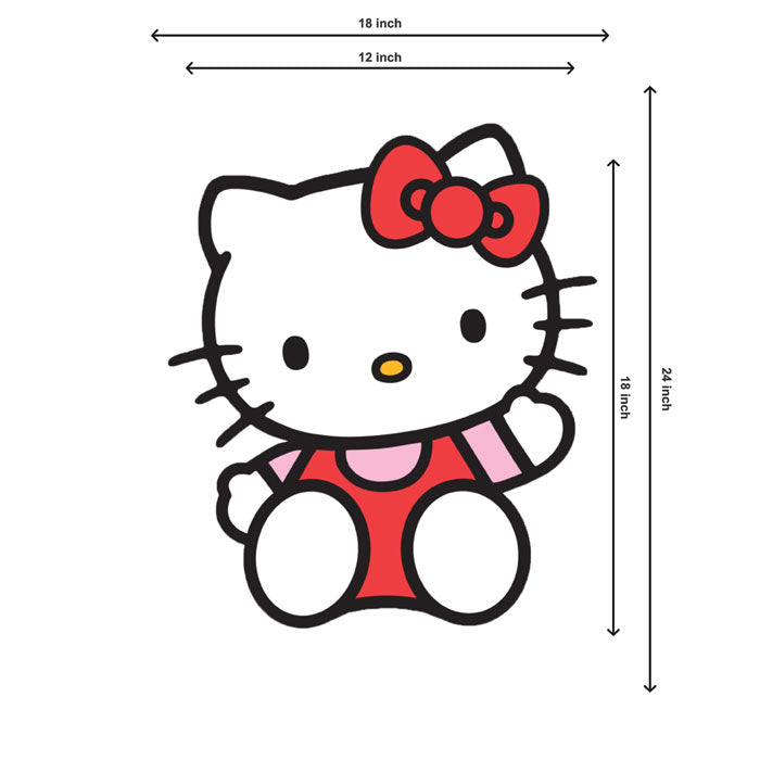 Hello Kitty Theme Cutout - BP 03