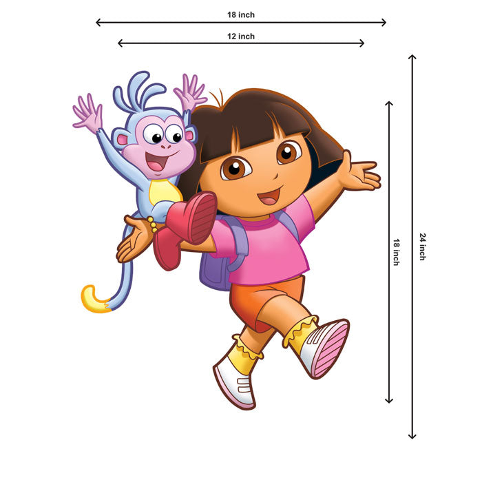 Dora the Explorer Theme Cutout - BP 02
