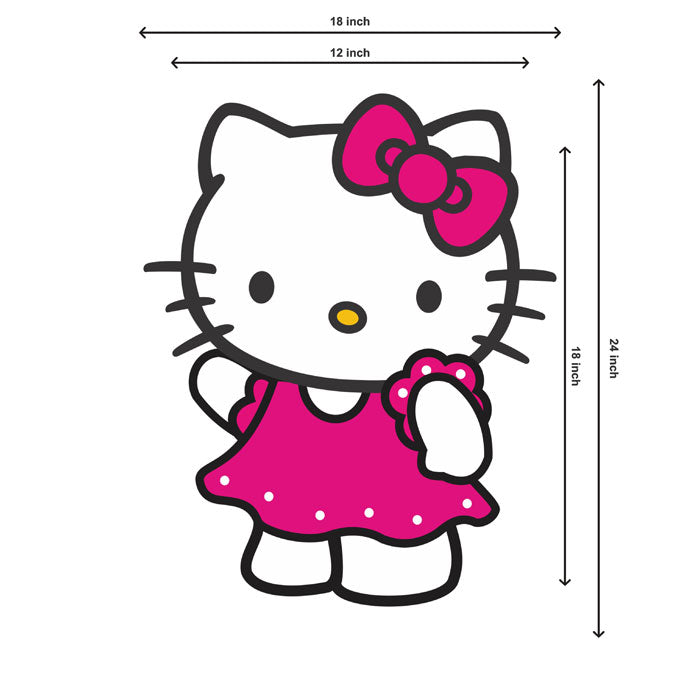 Hello Kitty Theme Cutout - BP 05